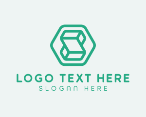 Modern Geometric Technology logo design