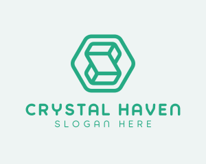 Modern Geometric Technology logo design