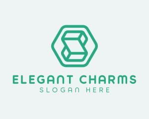 Modern Geometric Technology logo design