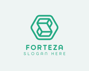 Modern Geometric Technology logo design