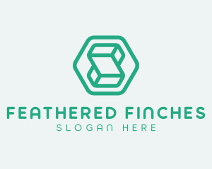 Modern Geometric Technology logo design