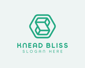 Modern Geometric Technology logo design