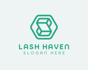 Modern Geometric Technology logo design