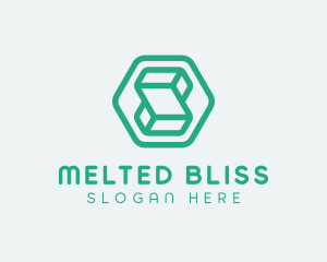 Modern Geometric Technology logo design