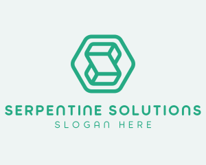 Modern Geometric Technology logo design