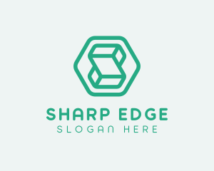 Modern Geometric Technology logo design