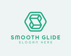 Modern Geometric Technology logo design