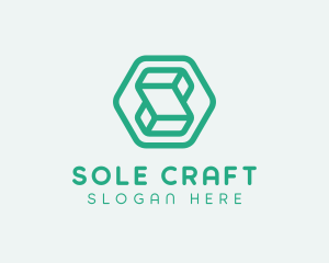 Modern Geometric Technology logo design