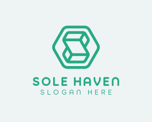 Modern Geometric Technology logo design