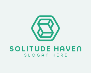 Modern Geometric Technology logo design