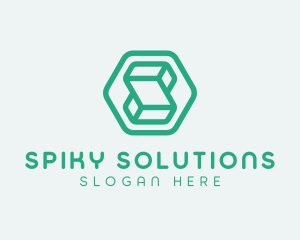 Modern Geometric Technology logo design