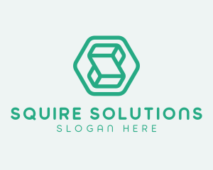 Modern Geometric Technology logo design