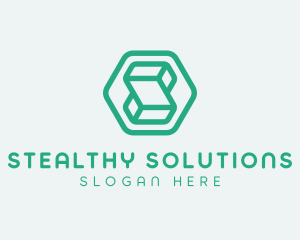 Modern Geometric Technology logo design