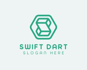 Modern Geometric Technology logo design