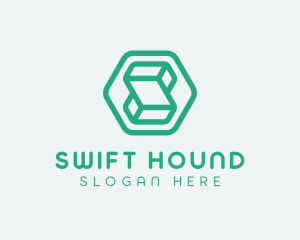 Modern Geometric Technology logo design