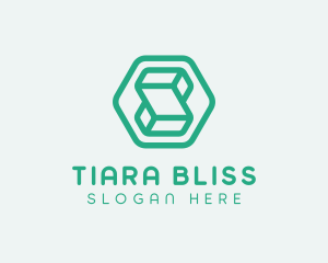 Modern Geometric Technology logo design