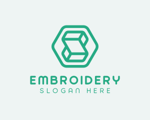 Modern Geometric Technology logo design