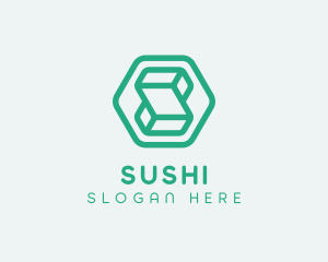 Modern Geometric Technology logo design