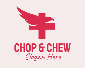 Hawk - Eagle Cross Medical logo design