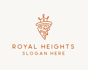 Royal Pizza Crown logo design