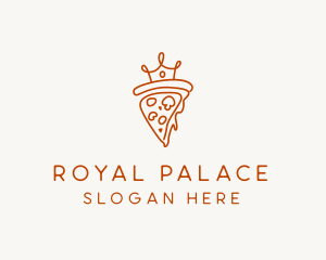 Royal Pizza Crown logo design