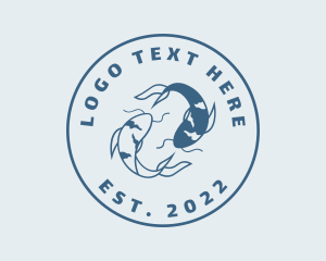 Sea Creatures - Marine Fish Tank logo design