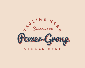 Apparel Retro Business Logo