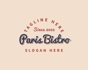 Apparel Retro Business logo design