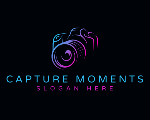 Photo - Shutter Camera Photographer logo design