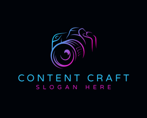 Shutter Camera Photographer logo design