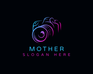 Lens - Shutter Camera Photographer logo design