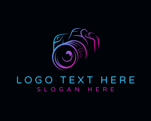 Camera - Shutter Camera Photographer logo design