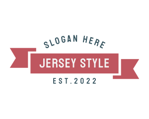 Jersey - Masculine Modern Brand logo design