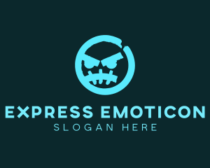 Emoticon - Mad Graffiti Emoji logo design