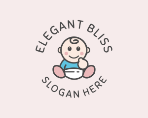 Babysit - Infant Pediatric Childcare logo design