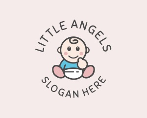 Infant Pediatric Childcare  logo design