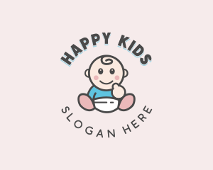 Infant Pediatric Childcare  logo design