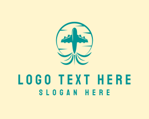 Airplane - Airplane Travel Flight logo design