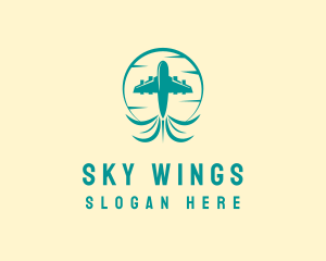 Airplane - Airplane Travel Flight logo design