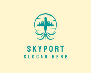 Airport - Airplane Travel Flight logo design