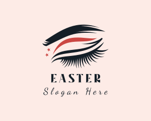 Eyelash - Beauty Glam Cosmetics logo design