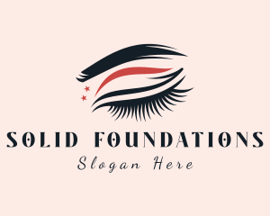 Eyelash - Beauty Glam Cosmetics logo design