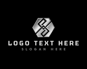 Firm - Hexagon Tech Letter S logo design