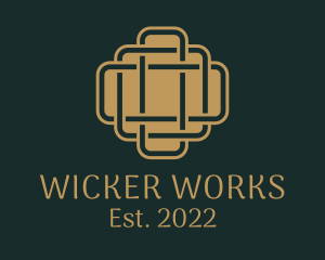 Wicker - Deluxe Textile Pattern logo design