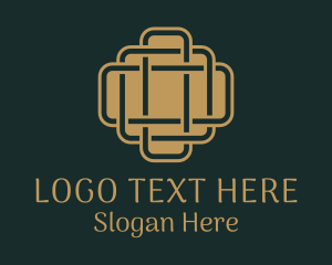 Deluxe Textile Pattern  Logo