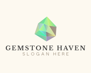 Diamond Gemstone Jewel logo design