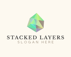 Diamond Gemstone Jewel logo design