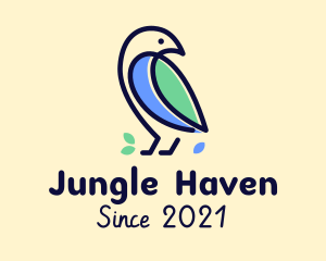 Nature Jungle Bird  logo design