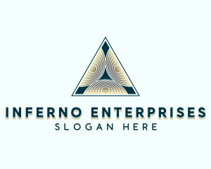 Pyramid Enterprise Firm logo design