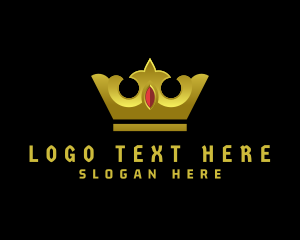 Upscale - Luxury Crown Jewelry logo design